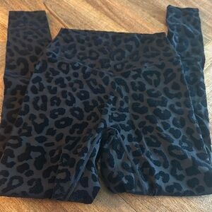 Balance Athletica / Vitality velvet leopard leggings
